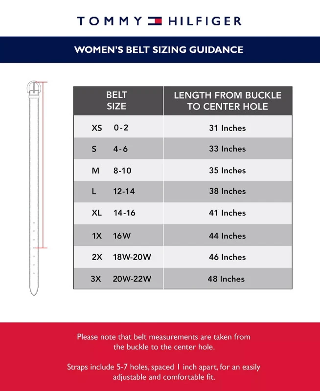 Ayollar uchun imzo teri jinsi kamar - qora - TOMMY HILFIGER