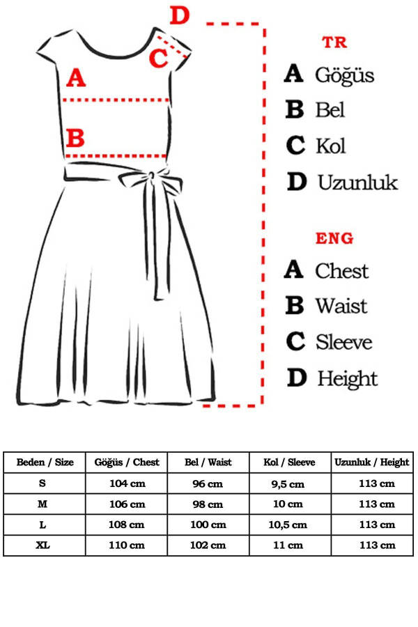 Ayollar uchun indigo rangli belbog'li va elastik belbog'li ko'ylak ARM-18Y001120 - 5