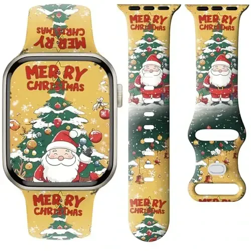 Ayollar uchun iWatch tasmalariga mos keladigan Lenrao, nafas oladigan sport silikon sozlanishi bilaguzuk Apple Watch tasmalariga mos 42mm 40mm 38mm 41mm ayollar uchun/Series 10/9/8/7/6/5/4/3/2/1 SE Ultra - 1