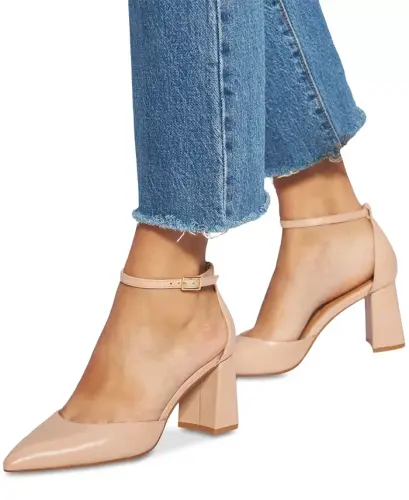 Ayollar uchun Jan Pointed Toe to'pig'i ochiq oyoqli poshnali sandal - 6