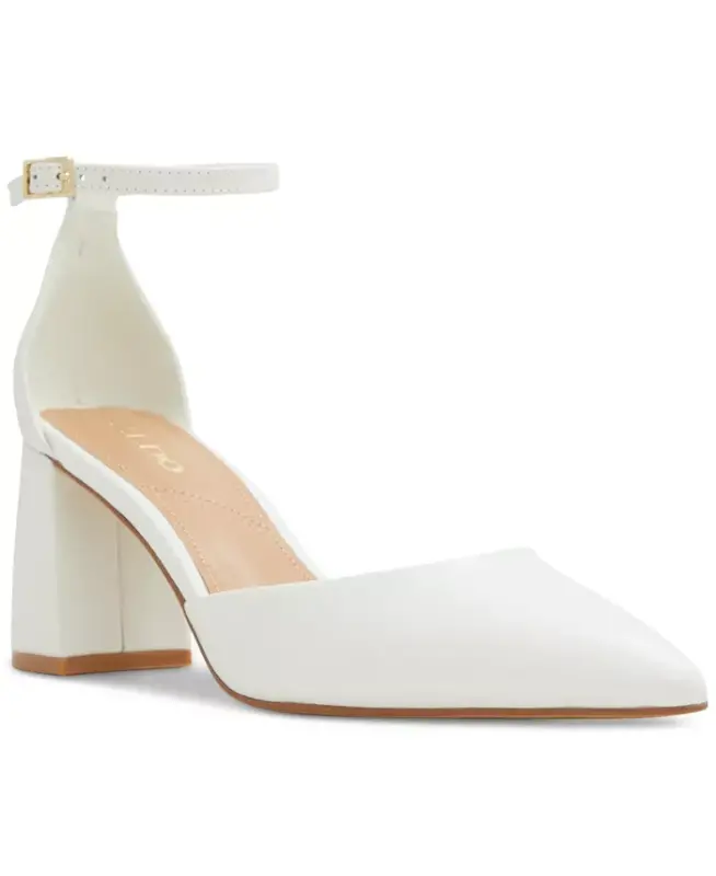 Ayollar uchun Jan Pointed Toe to'piqli oyoq Bilagi zo'r sandal - 1