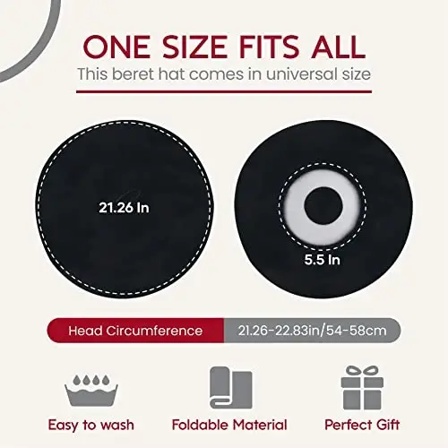 Ayollar uchun jun Fransuz bereti – zamonaviy, zamon talabiga javob beradigan va yoqimli Parij unisex shlyapasi, barcha fasllar uchun. 