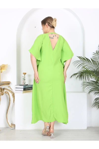 AYOLLAR UCHUN KATTASIZ O'LCHAMLI YARASA YENGLI YIRTILGAN DETALLI TO'QILGAN JESSİCA KO'YLAK - GENEL MARKALAR (1)