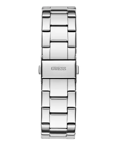 Ayollar uchun ko‘p funksiyali kumush rangli zanglamaydigan po‘lat soat 38 mm - Kumush - 3