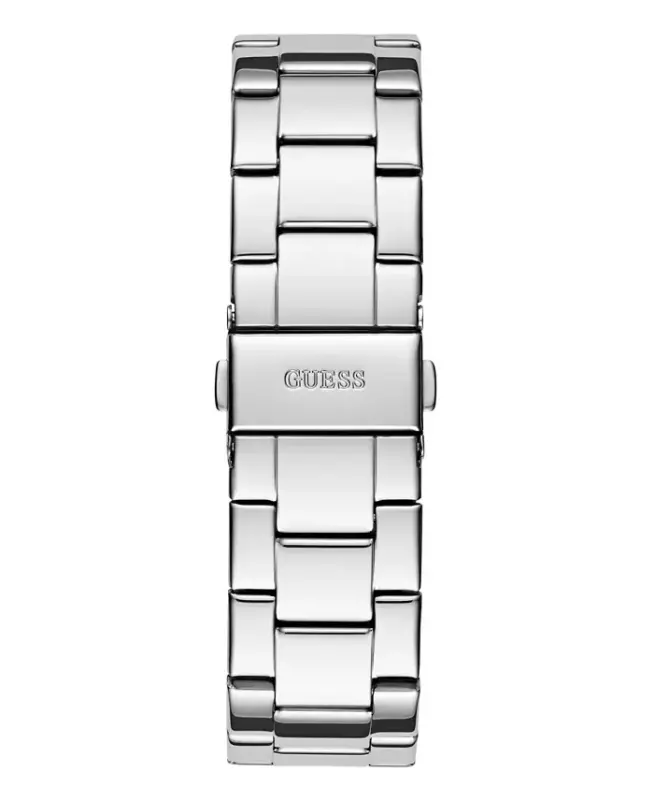 Ayollar uchun ko‘p funksiyali kumush rangli zanglamaydigan po‘lat soat 38 mm - Kumush - 3