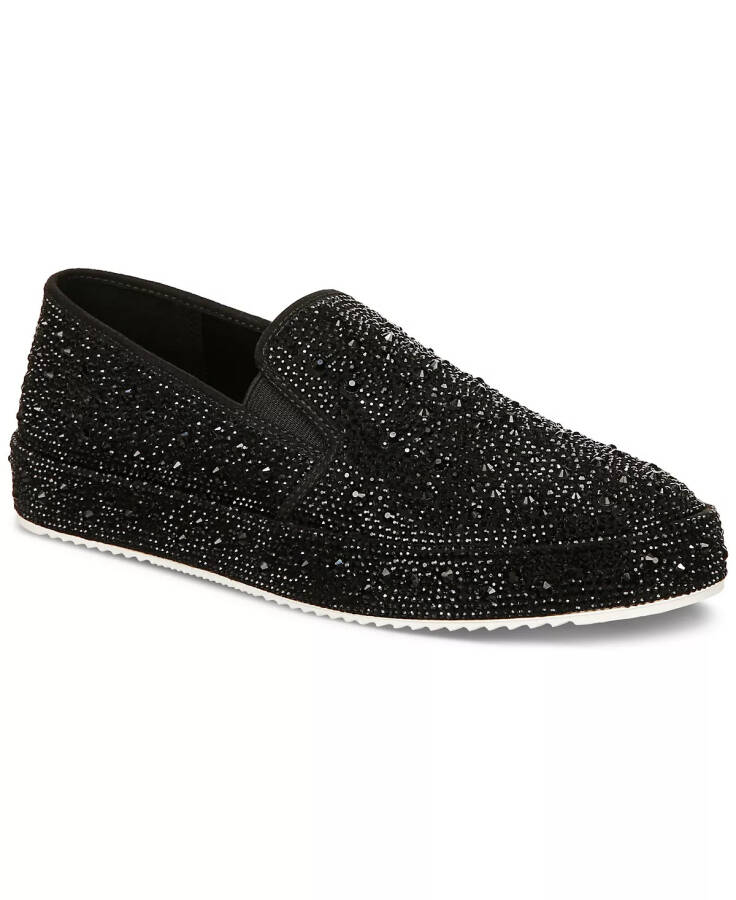 Ayollar uchun Lenna slip-on bezatilgan krossovkalari, Modazone Black Bling uchun yaratilgan - 1