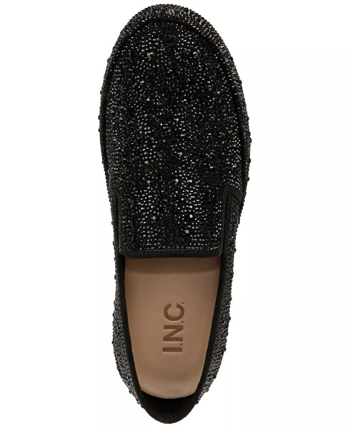 Ayollar uchun Lenna slip-on bezatilgan krossovkalari, Modazone Black Bling uchun yaratilgan - 4