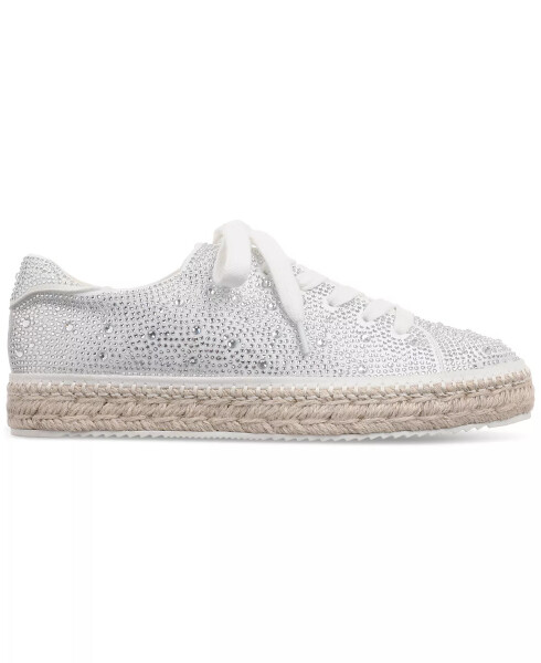 Ayollar uchun Lola krossovkalari, Modazone Silver Espadrille uchun yaratilgan - 2