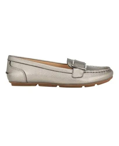 Ayollar uchun Lydia Slip-On Loafers-Pewter - CALVIN KLEIN (1)