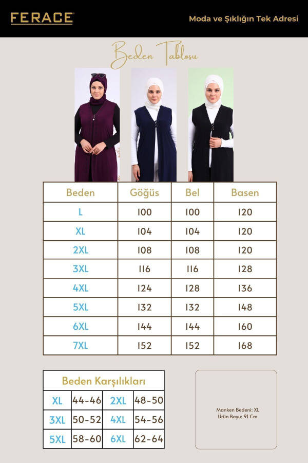 Ayollar uchun Modest Likra Tugmali Uzoq Homiladorlik Jileti Qora - 18