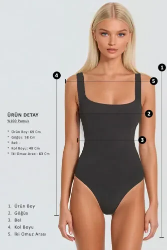 Ayollar uchun moviy keng o'lchamli zig'ir ko'ylak ALC-X10343 - TREND ALAÇATI STILI