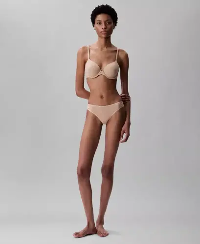 Ayollar uchun mukammal mos keladigan, yengil astarli, to'liq qoplamalı futbolka-byustgalteri F3837-Bare (Nude 5) - 8