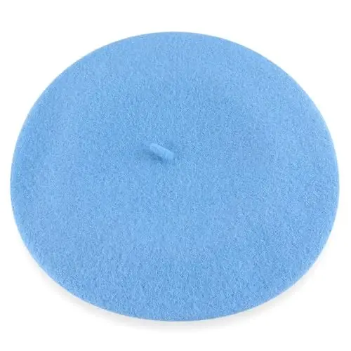 Ayollar uchun Navati jun frantsuz bereti, bir xil rangli beret shlyapalar ayollar qizlar xonim uchun, kundalik va zamonaviy vintage rassom shlyapasi - 7