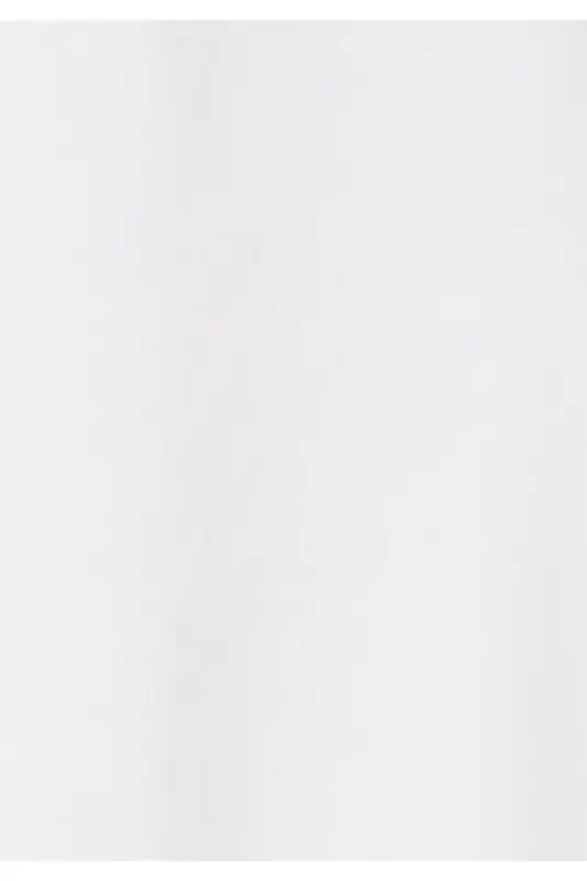 Ayollar uchun oq svitshot, oddiy kesim, yumaloq yoqa, bosma - 5