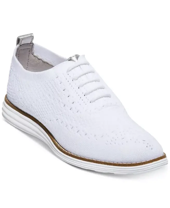 Ayollar uchun Original Grand Stitchlite Oxford poyafzallari - Oq - COLE HAAN