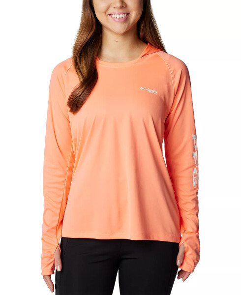 Ayollar uchun PFG Kaputli Tidal Tee™ Aktiv Top Coral Glow, Oq - 1