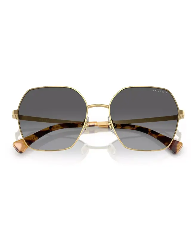 Ayollar uchun polyarizatsion quyosh ko'zoynaklari RA4138-Shiny Gold - 5