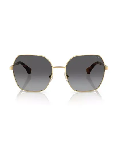 Ayollar uchun polyarizatsion quyosh ko'zoynaklari RA4138-Shiny Gold - RALPH BY RALPH LAUREN (1)