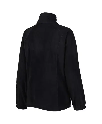 Ayollar uchun qora Chikago Bulls Benton Springs Raglan to'liq fermuarli kurtka-qora - COLUMBIA (1)