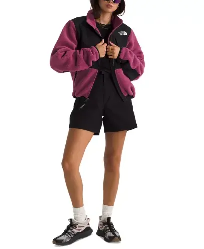 Ayollar uchun Retro Denali kurtkasi - Evergreen/TNF Qora - 5