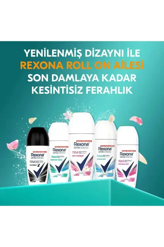 Ayollar uchun Sexy Bouquet 50 ml X2 dona Roll On Deodorant - 7