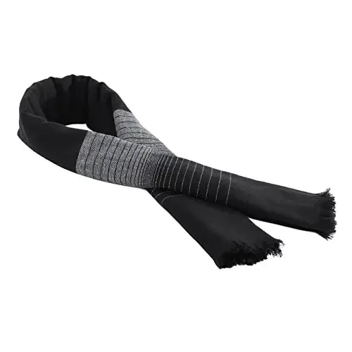 Ayollar uchun shirin sovg'alar - Plaid Blanket Sharf, Trendy Tartan Sharflar, Katta Wrap Shawl - 4