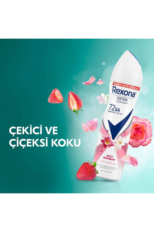 Ayollar uchun sprey dezodorant Sexy Bouquet 150 ml X3 - 21