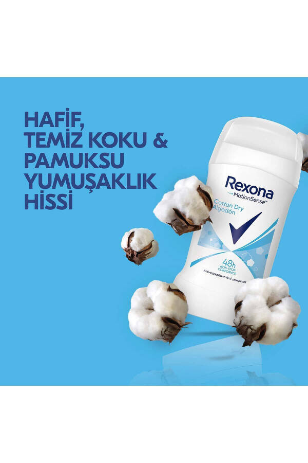 Ayollar uchun Stick Deodorant Cotton Dry 40 ml x2 - 5