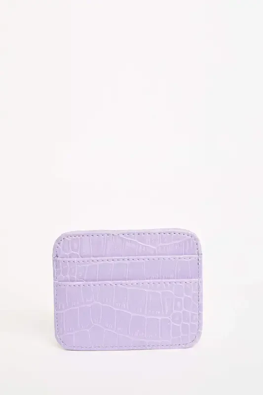 Ayollar uchun sun'iy charmli kroko kartalar tutilishi W2526azns - 4