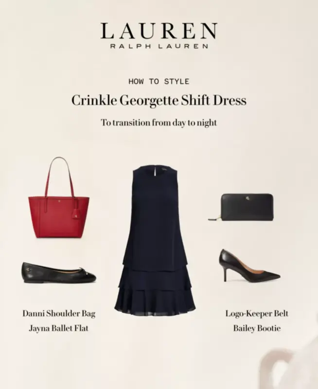 Ayollar uchun toʻliq donli charm katta zip bilan Continental hamyoni - LAUREN RALPH LAUREN