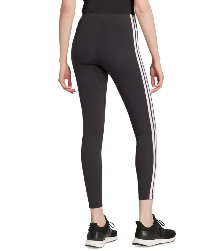 Ayollar uchun tor bichimli, to'liq uzunlikdagi, baland belli legginslar - Qora/Ochiq pushti - ADIDAS (1)