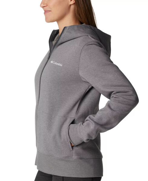 Ayollar uchun Trek II Graphic Full-Zip Hoodie City Grey - 5