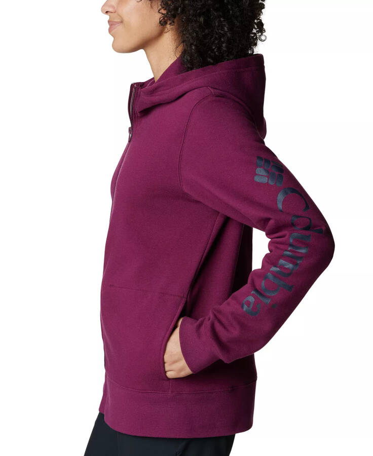 Ayollar uchun Trek II Graphic Full-Zip ko'ylagi, Marionberry - 5