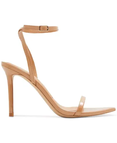 Ayollar uchun Tulipa to'piq bog'ichli stiletto libosli sandallar - qorong'i bej patent - ALDO (1)