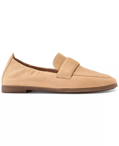 Ayollar uchun yumshoq Trinnie loafer Flats karabuğday zamshi - 2