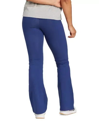 Ayollar uchun zarur kichik logotipli keng paçalı legginglar - To'q ko'k/Oq - ADIDAS (1)