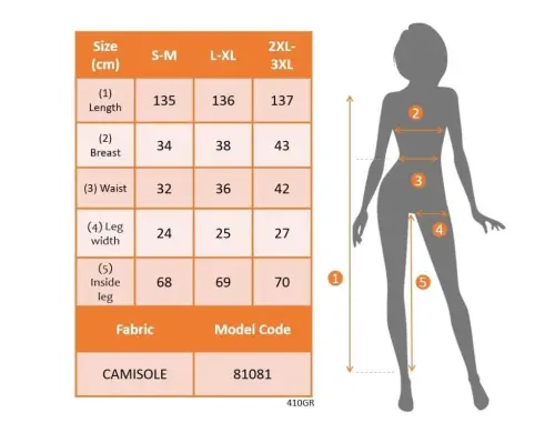 Ayollar uzun qisma fermuarli kaşkorse kombinezon - 4