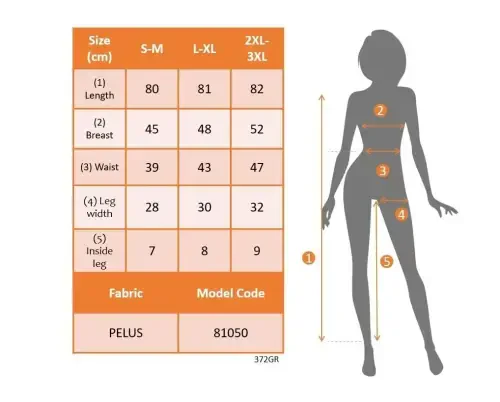 Ayollar uzun qisma kapüşon va fermuar detallari bilan peluş short kombinezon - 6