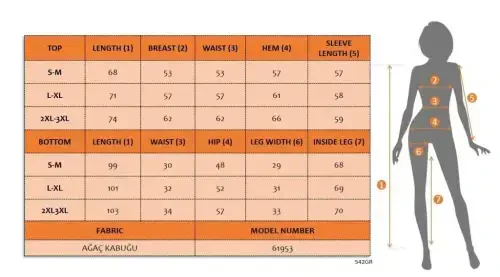 Ayollar uzun qisma kapüşonli Meloni bluz va shimlar to'plami - 5