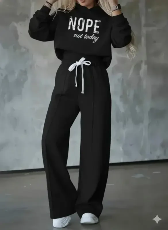 Ayollar uzun qisma Nope bosma belida Ribana ikki qismli kostyum - BÜYÜKBEDENIZ