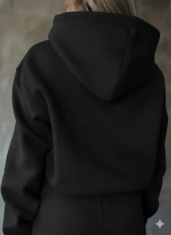 Ayollar uzun qisma Nope bosma belida Ribana ikki qismli kostyum - 3