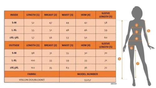 Ayollar uzun qisma old fermuarli qisqa viskon ikki ipli bluz va shim ikki qismli kostyum - 5