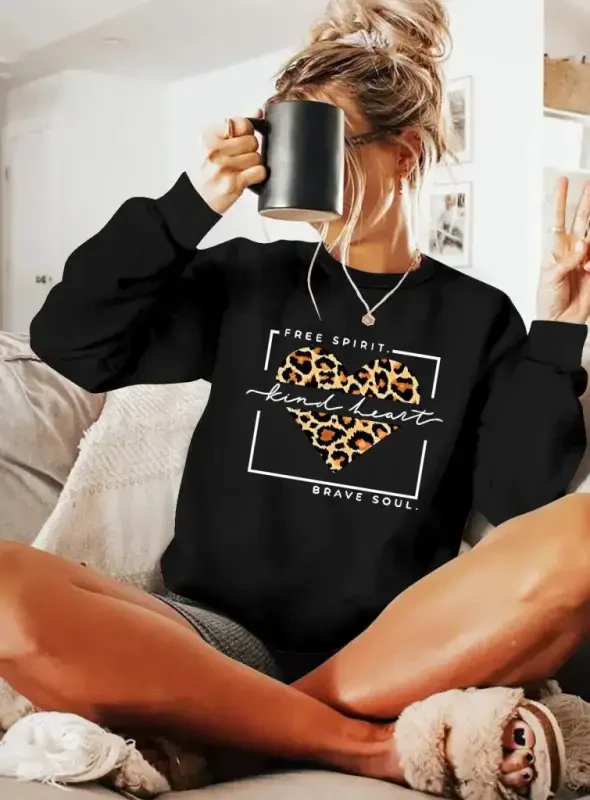 Ayollar uzun qisma velosiped yoqali naqshli viskoza ikki ipli bluz - 1