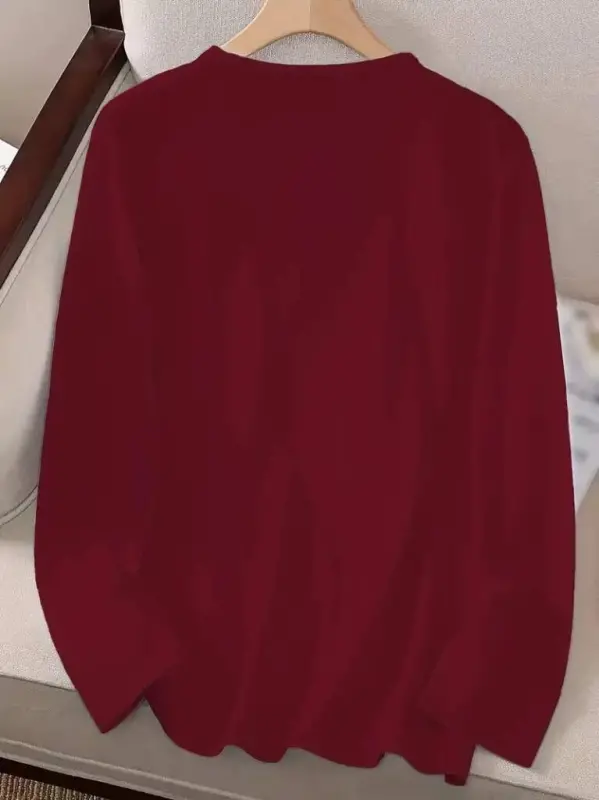 Ayollar uzun qisma velosiped yoqali Youdesenli viskoza bluzkasi - 2