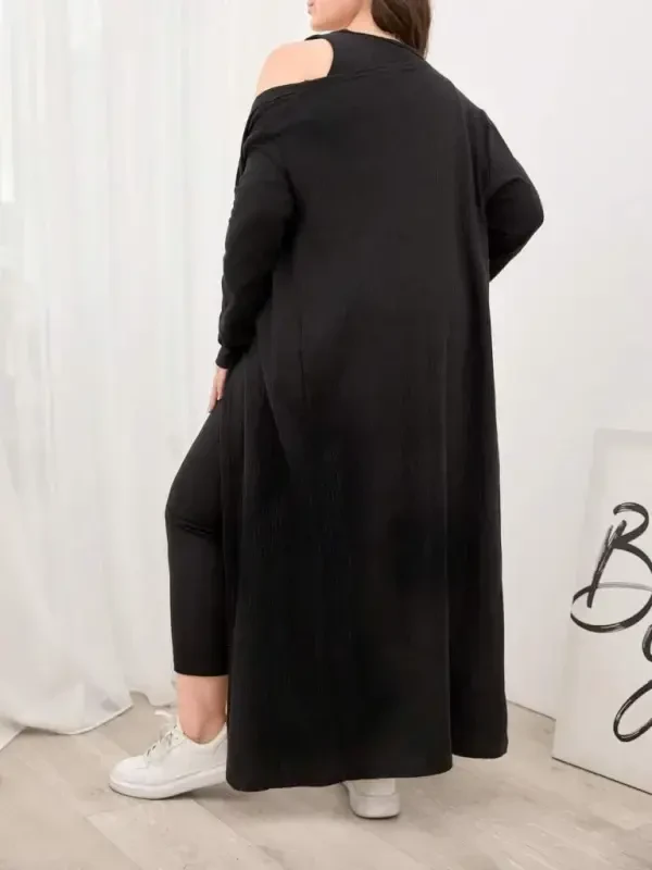 Ayollar uzun qisma xırqa atlet va sport shimlar jun viskoza uchlik to'plami - 4