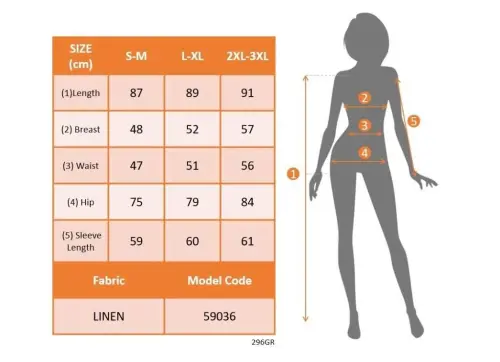 Ayollar uzun qisma yoqadan bog'ichli burmali zig'ir mini ko'ylak - 5