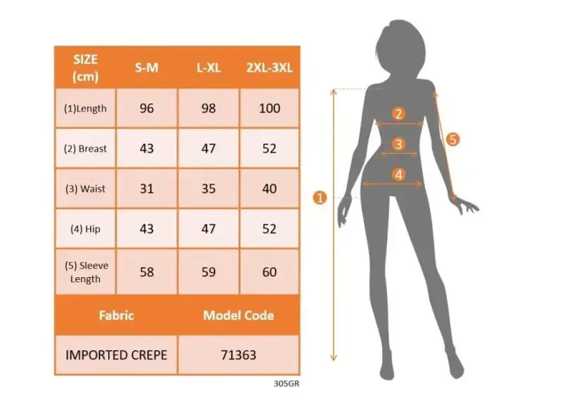 Ayollar uzun qollari V bo'yinli yon tomondan yirtilgan midi import qilingan krep ko'ylak - 4