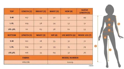 Ayollar uzun qolli oldi ochiq viskon kurtka va shimlar ikki qismli kostyum - 5