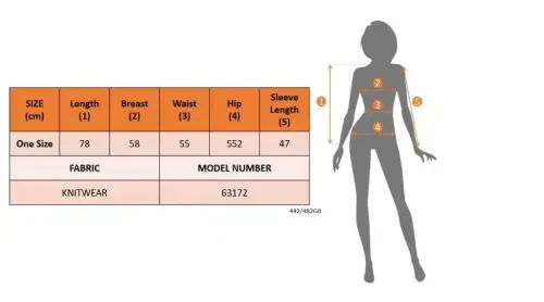 Ayollar uzun qollik oldi ochiq trikotaj kardigan - 4