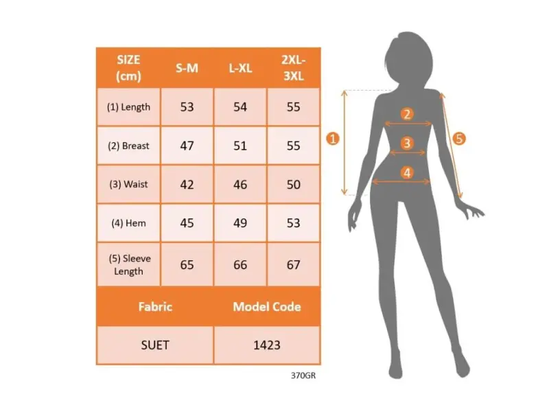 Ayollar uzun yengli old fermuarli balon yengli zamsh kurtka - 6
